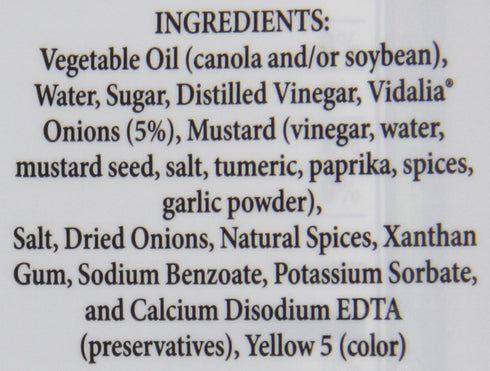 Virginia 48 Vidalia Onion Vinegarette, Ounce