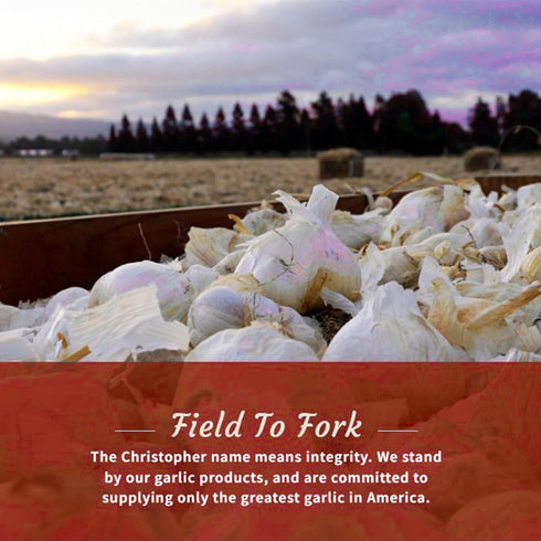 9 oz 2-Pack Christopher Ranch Crushed Garlic in Olive Oil, Heirloom California, Smooth Creamy Texture, Ready-to-Use
