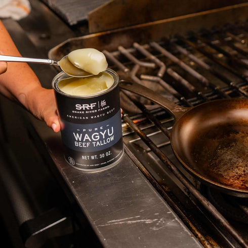 Snake River Farms 30 oz., 100% Beef Tallow, All Natural American Wagyu, Shelf Stable, US Raised