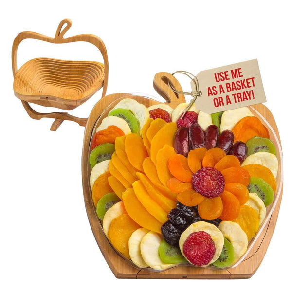 Dried Fruit Gift Basket - Healthy Gourmet Snack Box - Holiday Food