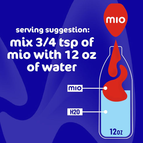 1.62 OZ, 6-Pack Mio Energy Liquid Water Enhancer, Green Thunder