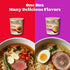 Pack (6 32g 50% HealSpot High Protein Instant Ramen Variety Cups) - Plant-Based Protein, Non-Fried, Low Carb, Keto
