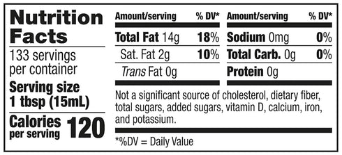 Amazon Fresh 68 Oz (2L) AmazonFresh Mediterranean Extra Virgin Olive Oil, Fl