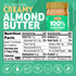 100% (16 Pack 1) Crazy Richard's All-Natural Creamy Dry Roasted Almond Butter with No Added Sugar and Non-GMO Ounce