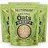 NUTRIWAY Organic Oat Groats - High-Protein Whole Grain Oats - Vegan, Non-GMO,
