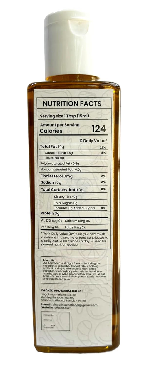 (4, Raslok Pure Natural Mustard Oil | Wood Pressed Ounces)