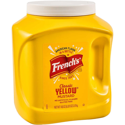 French's Classic Yellow Mustard, 105 oz - One 105 Ounce Bulk Container