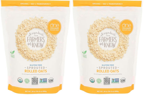 Hot Cereal Rolled Oat USA (24oz) (Case4) (Pack of 2)