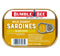 Bumble Bee Sardines in Mustard Sauce, 3.75 oz Tin (Pack of 12) - Gluten Free, Keto, Kosher
