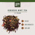 1/4 lb Citrus Mint Tea with Hibiscus, by Herb Co, Caffeine Free Herbal Blend with Peppermint & Stevia