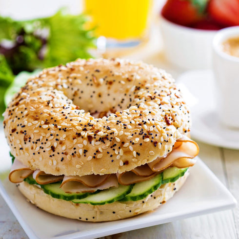 36 OZ (2.25 LBS) Everything Bagel Seasoning Blend with No Salt by It's Delish, Jumbo Container Premium All Natural