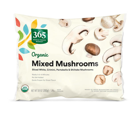 365 by Whole Foods Market , Organic Mixed Mushrooms, 10 oz, (Frozen)