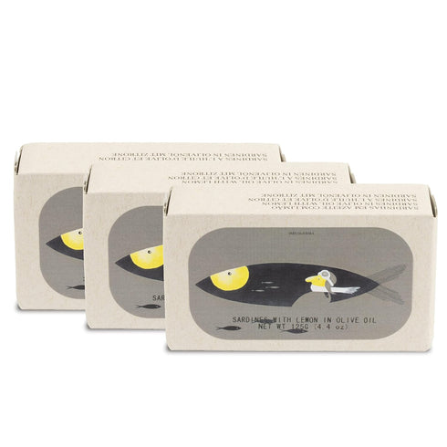 Canned Sardines with Lemon and Olive Oil by Jose Gourmet, Wild Caught