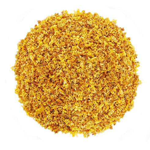 TooGet Fragrant Osmanthus Fragrans Herb Loose Leaf Tea, 100% Natural Dried Osmanthus Flower Herbal Tea - 2 OZ