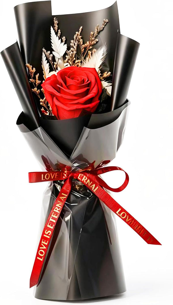 Preserved Flowers Bouquet,Flowers For Delivery,Red Rose Bouquets,Birthday Flowers Gifts For Women Mom