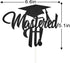 Mastered It Cake Topper - 2021 High School Graduation Cake Decor, College Graduation Party Supplies