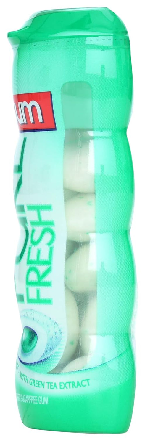 Mentos Pure Fresh Sugar-Free Chewing Gum with Xylitol, Spearmint, 15 Piece Bottle