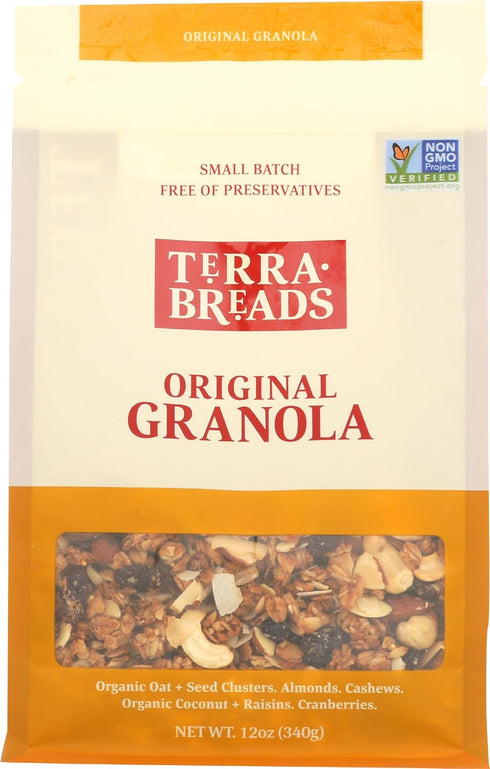 Terra Breads Artisan Granola 12Oz, 12 OZ