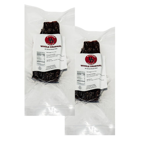 Biltong Depot Original Beef Biltong Slab 1lb (2 x 8oz Slabs) |