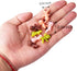 Lamoutor 200 Pieces Mini Plastic Babies Mixed Race for Baby Shower Party Favor Supplies, 1 Inch