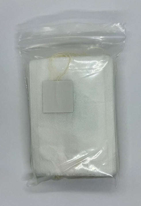 Special Tea 500 2.36" 3.14" (60 80 mm) Empty Tea Bags x x White Compostable, With String and Tag Tea Infuser for Loose