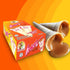 8.4 Oz/240 (Pack 1) Las Sevillanas Cajeta Filled Wafer Cones Traditional Mexican Candy, Sweet Dessert Treats - Dulce de