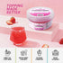 550g Frozen Soeos Strawberry Popping Boba, Bursting Boba Pearls for Bubble Tea, Yogurt, Desserts & Drinks