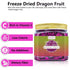 3.53OZ/100g Amilutuo Freeze-Dried Dragon Fruit, Freeze-Dried Fruit, No Added Sugars, Dragon Fru it Chunks, Dry Drag-on