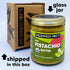 100% (8 Wilderness Poets, Pistachio Butter - Organic, Raw, Pistachio - Glass Jar Ounce) - Perfect for Dubai Chocolate