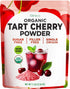 Set 2x1.1 Lb Gya Tea Co Tart Cherry Powder & Whole Milk Powder - Non-GMO - For Baking, Smoothies & Recipes