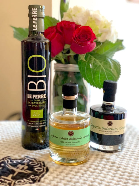 RITROVO SELECTIONS 250ml (8.5 Oz) Sofia Private Label Organic Balsamic Vinegar - Fl Glass Bottle Aged Balsamic Vinegar