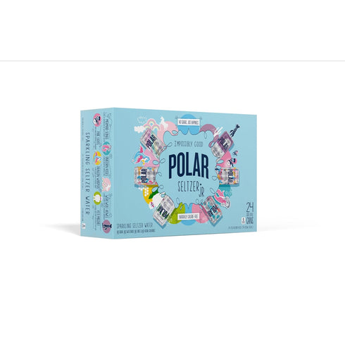 Pack, 7.5 oz (Pack 2) Polar Seltzer Jr Variety fl Cans, Six Flavors, Mini Cans, No Sugar, No Sweeteners