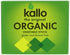 Kallo Organic Vegetable Stock Cubes - 66g, 2 Pack Bundle
