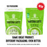 (10 Oz) Lakanto Sugar Free Matcha Latte - Green Tea Powder with Shelf Stable Probiotics and Fiber, Sugar Free, Monk