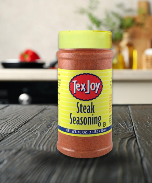 TexJoy 16 Oz (Pack 2) Original Steak Seasoning