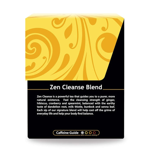 Buddha Teas Organic Zen Cleanse Blend - OU Kosher, USDA Organic, 18 Bleach-Free Tea Bags