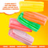 1 lb 5 Fruit Chews Candy Bulk - Individually Wrapped, Retro Candy in Resealable Bag, Assorted Flavors, Soft & Delicious