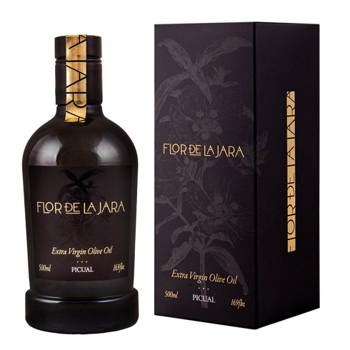 FLOR DE LA JARA Premium Extra Virgin Olive Oil from Spain, First