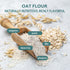 5 lbs Fairhaven Mill Organic Oat Flour - Naturally Gluten-Free - USDA Organic Certified and Whole Grain - Perfect