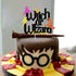 Witch or Wizard Cake Topper, Gender Reveal Baby Shower Party Decorations, Potter Inspired Cake Decor