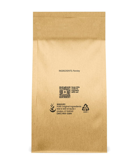 1 lb Pure Original Ingredients Parsley Flakes, Oregano Leaf Flakes, and Garlic Powder Bundle, Each, Pantry Staples
