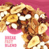Sunkist 13 oz Breakfast Blend Trail Mix - Fruit and Nut Combo, Low Sodium, Gluten Free Snack with Granola, Almonds