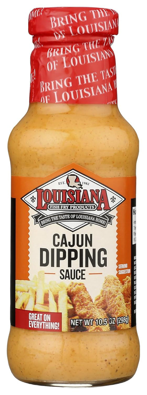 Louisiana Fish Fry Cajun Dipping Sauce, 10.5 Ounces (Pack Of 12)