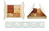 6 Secret Garden`s Dried Fruit and Nuts Gourmet Food Gift Baskets Turns into Basket Healthy Fresh Gift For Thanksgiving