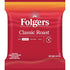 Folgers Classic Roast Medium Roast Ground Coffee, 42-1.5 Ounce Fraction Packets, frac