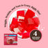 Simply Delish Plant Based Natural Strawberry Jel Dessert, 6 Pack, Zero Sugar, Gluten Free, Vegan