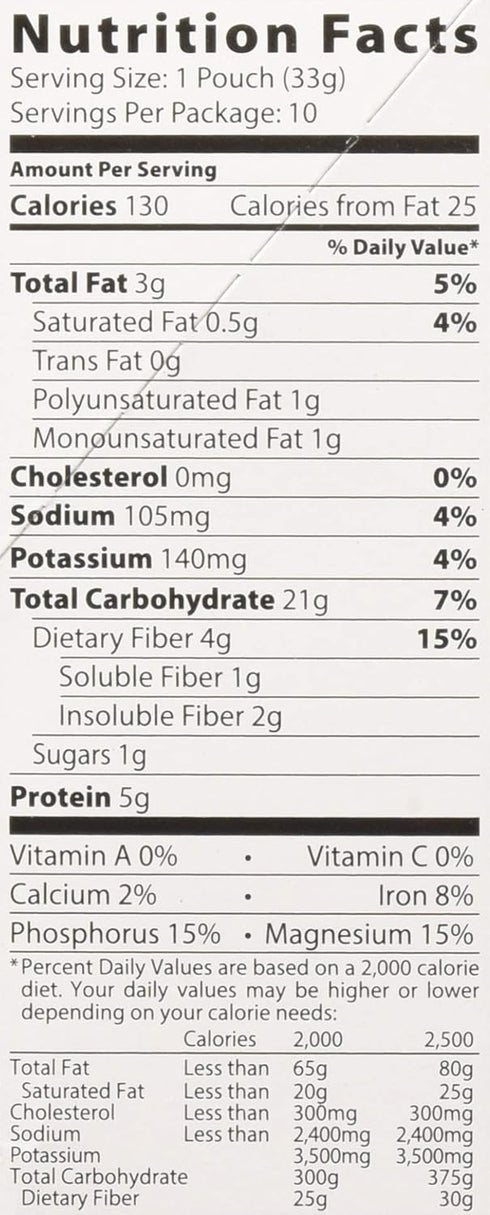 10 11.6 oz (Pack 2) Better Oats Steel Cut Oats with Flax Classic Pouches