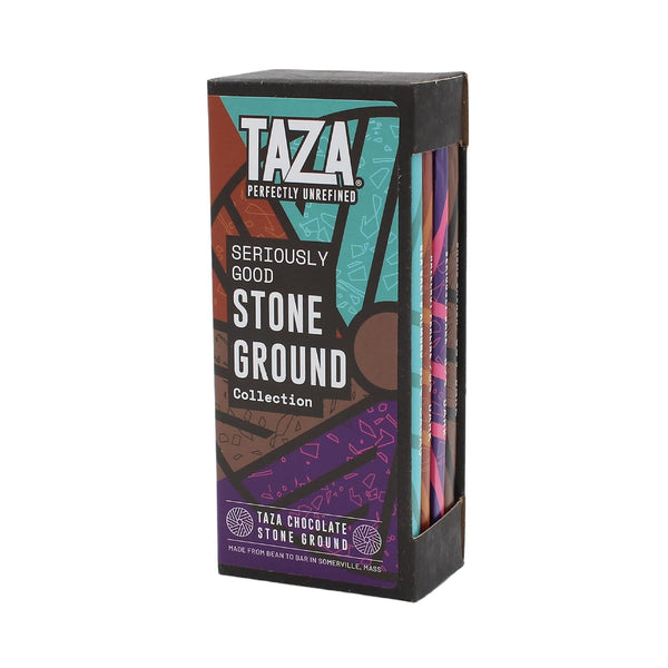 Taza Chocolate Organic Seriously Good Dark Chocolate Bar Variety Pack Bundle, 2.5