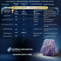 (227g EUPHERBIA Blue Salt, Coarse, Rare Mineral Salt, High Potassium, Lower Sodium, Natural, Unprocessed, Hand