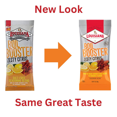 Louisiana Fish Fry, Zesty Citrus Boil Booster, 7 oz (Pack of 1)